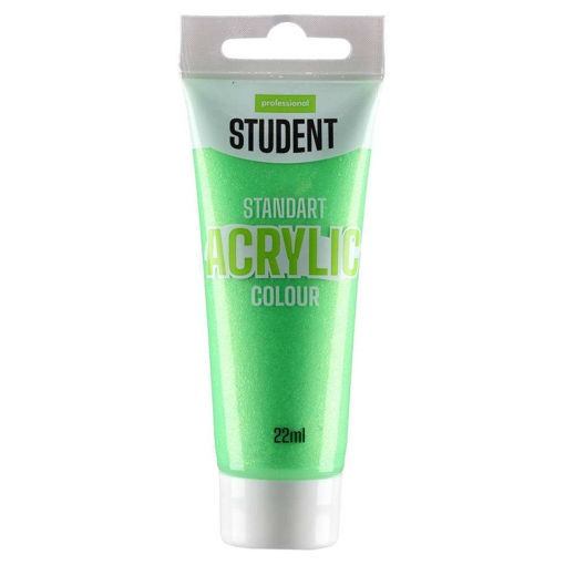 Picture of STUDENT ACRYLIC PAINT 22ML METALLIC GREEN
